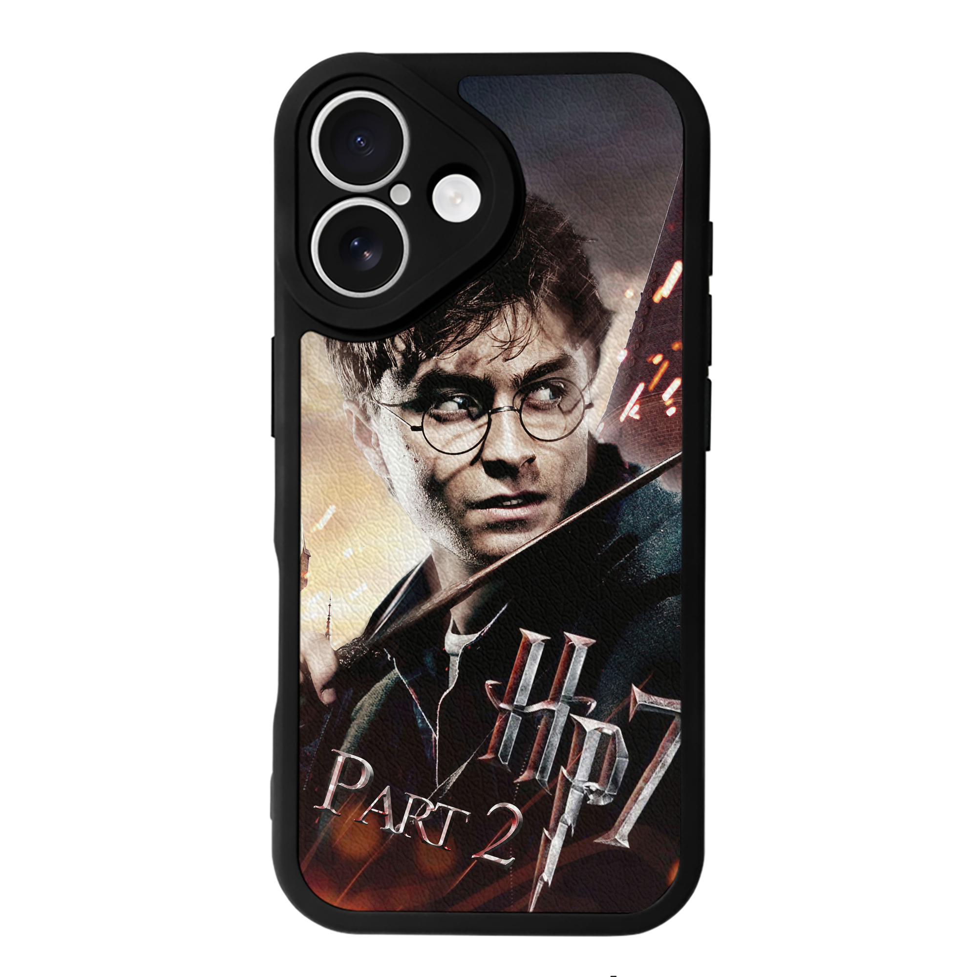 （画像用） Harry Potter ハリー・ポッターシリーズ 【iPhone 16シリーズ対応】シリコンスマホケース（レザー調） 材質：シリコン